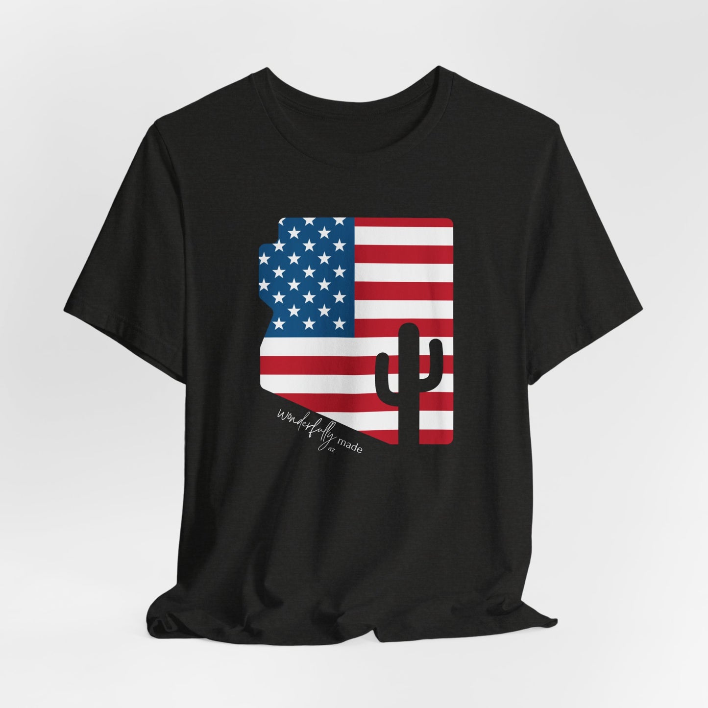 Crew Neck AZ US Flag