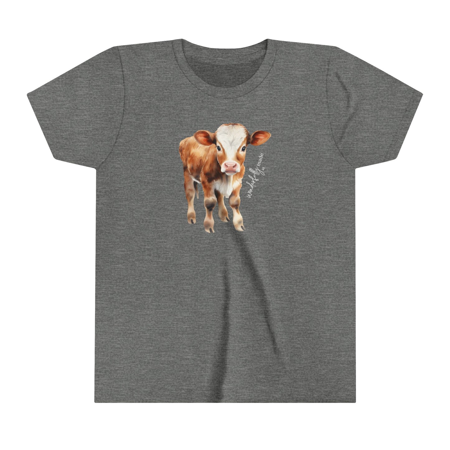 Youth Crew Neck Baby Cow