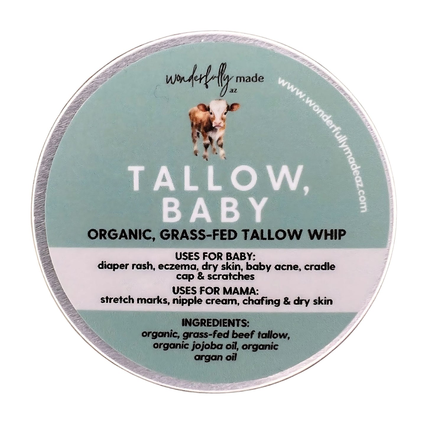 Tallow, Baby Whip label picture.