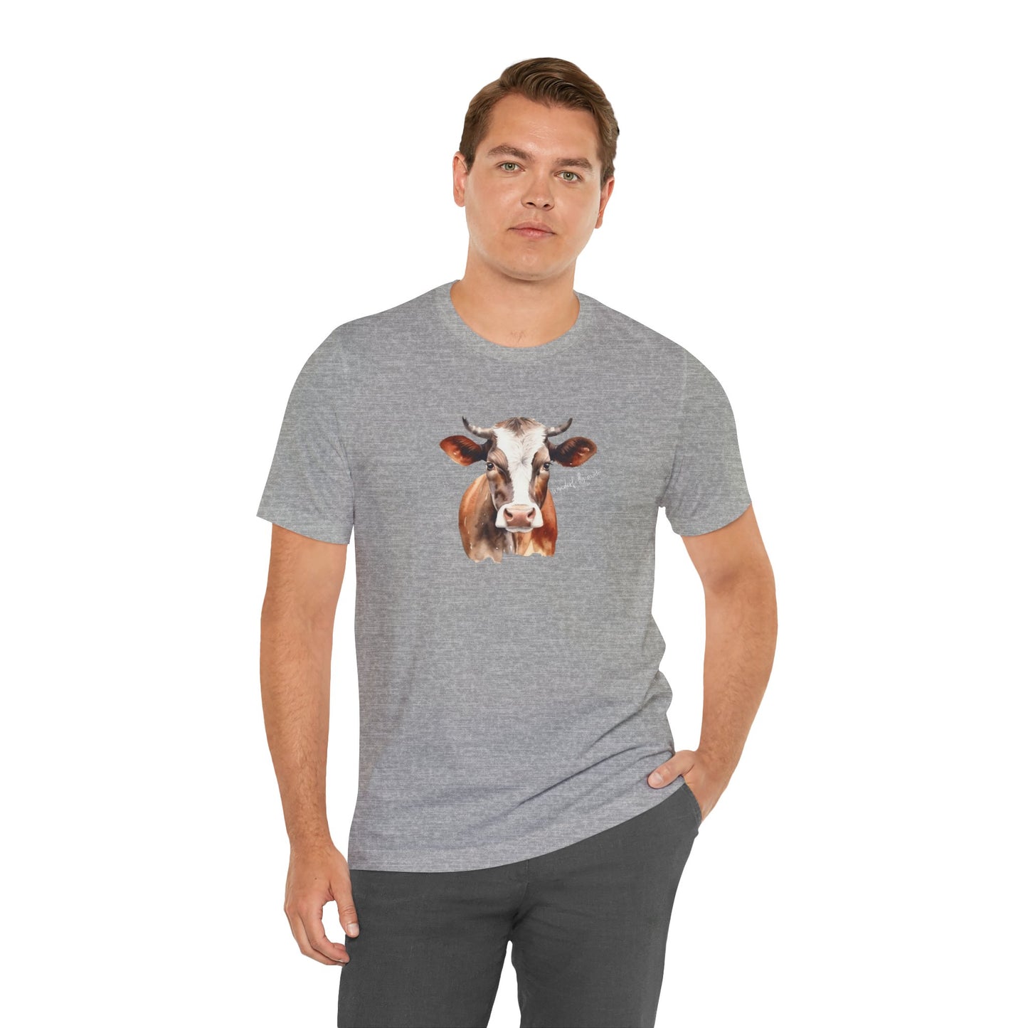 Handsome Cow Short Sleeve Tee