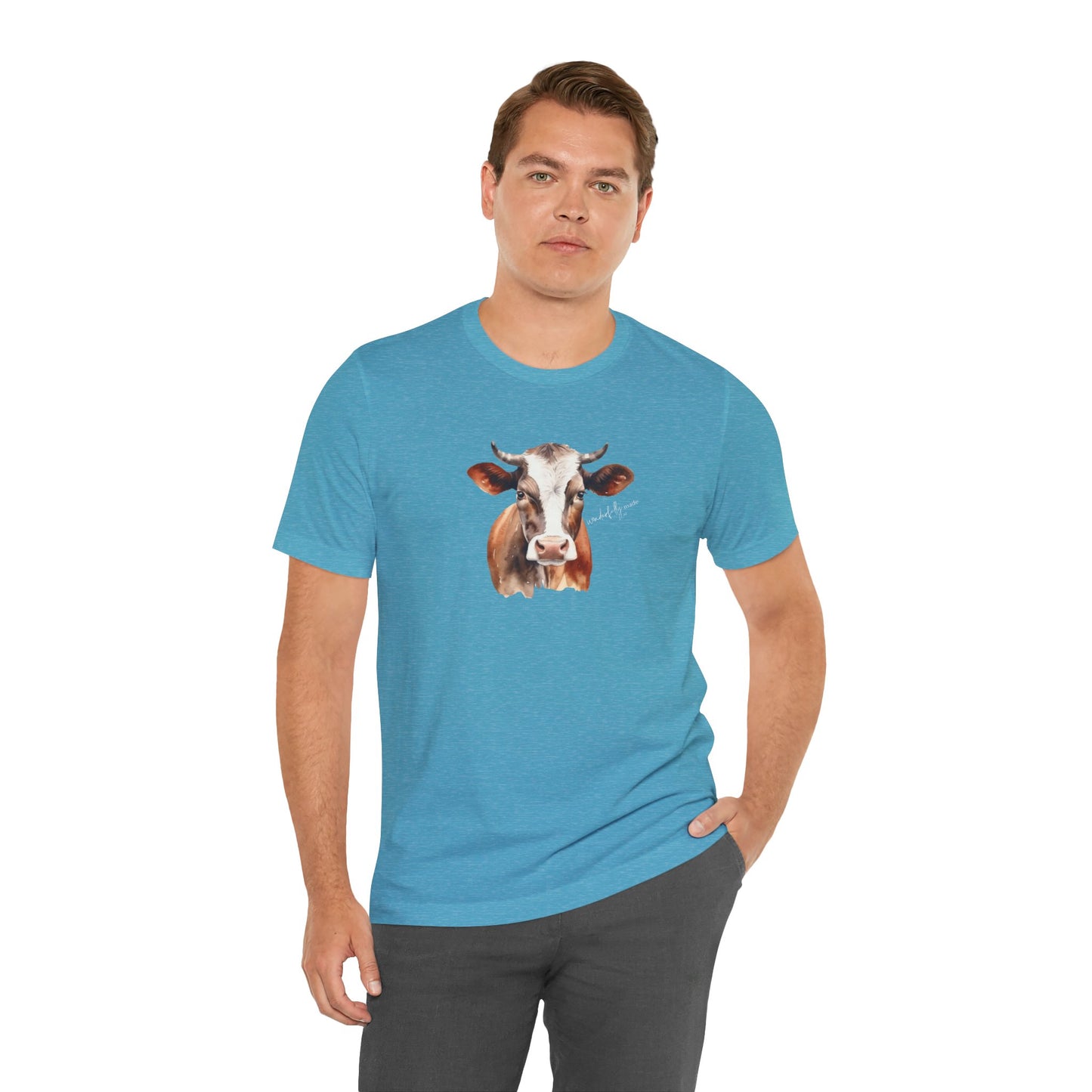 Handsome Cow Short Sleeve Tee