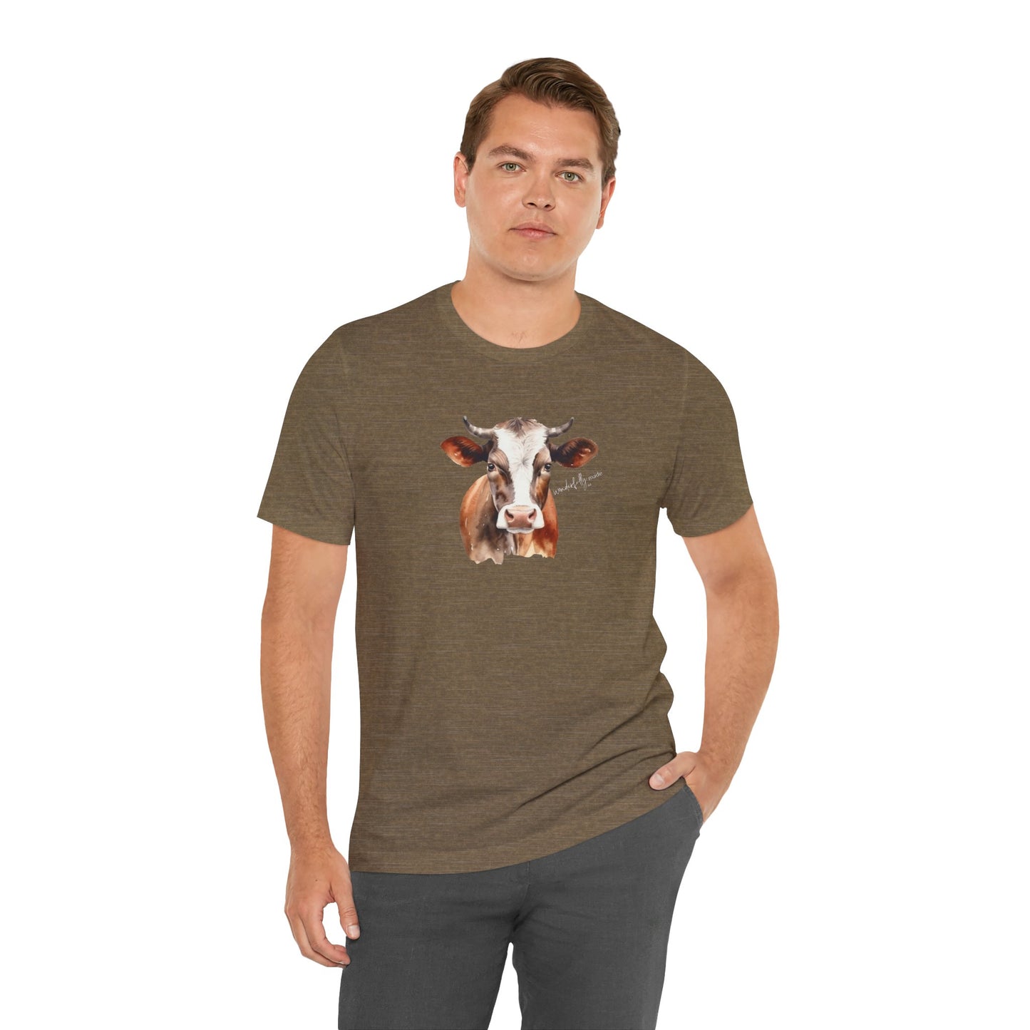 Handsome Cow Short Sleeve Tee