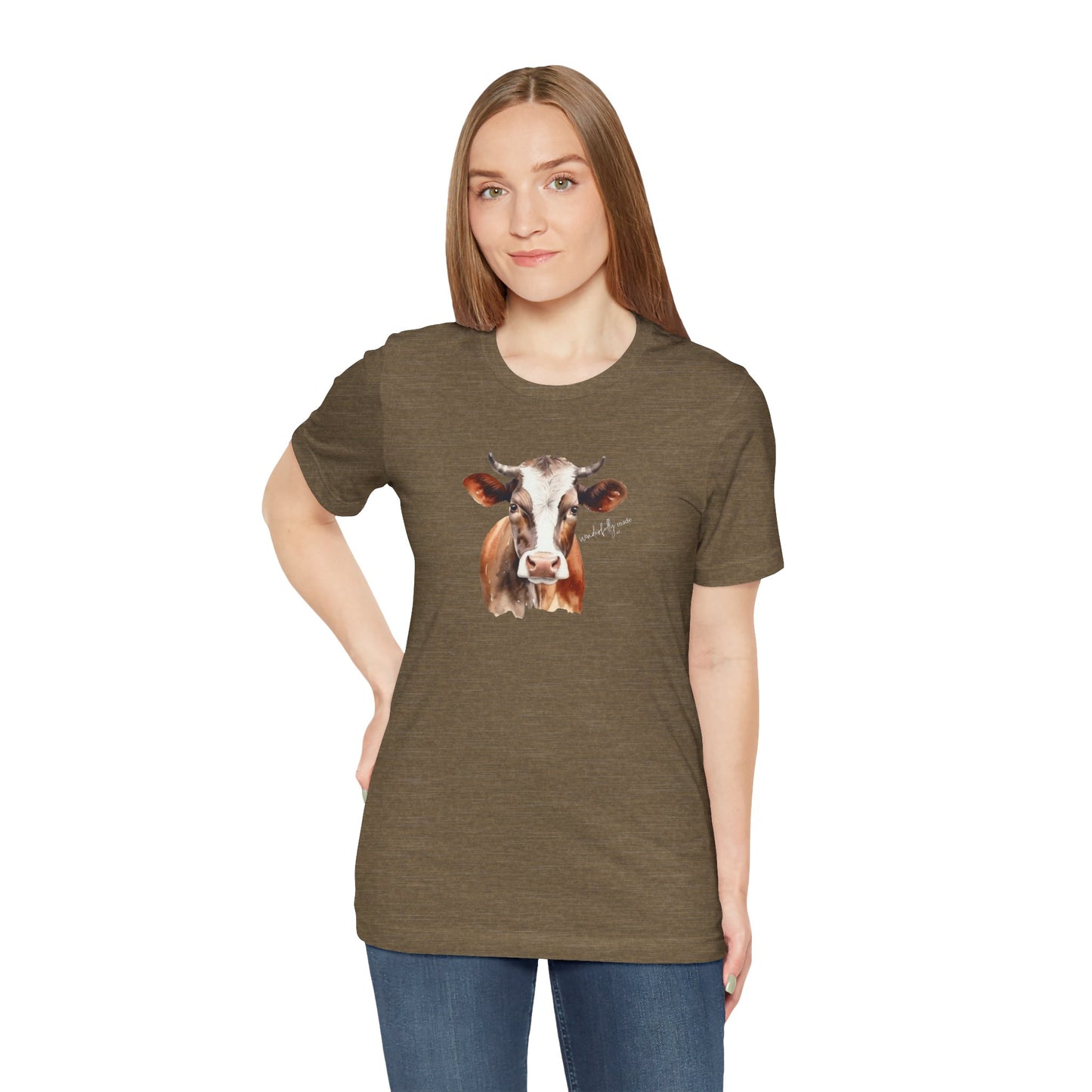 Handsome Cow Short Sleeve Tee