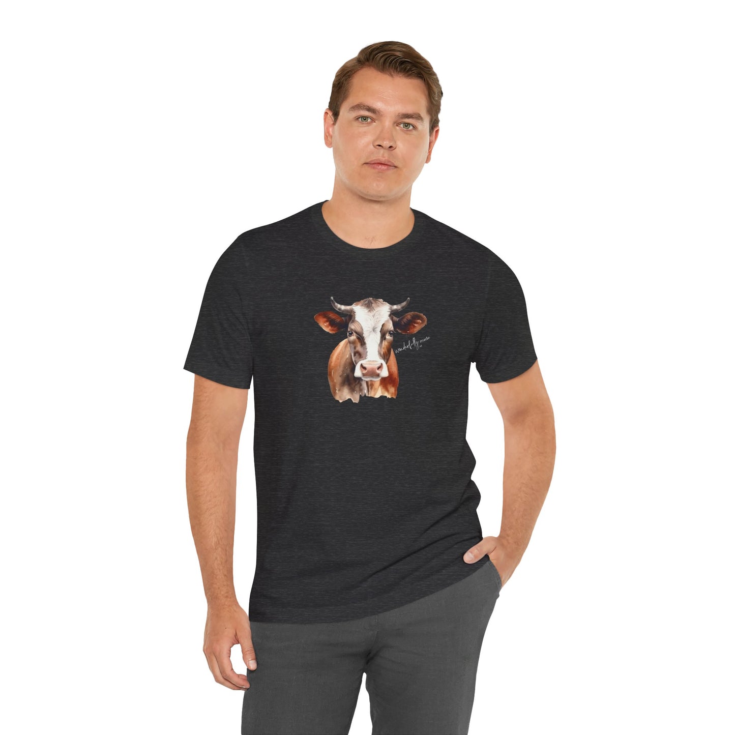 Handsome Cow Short Sleeve Tee